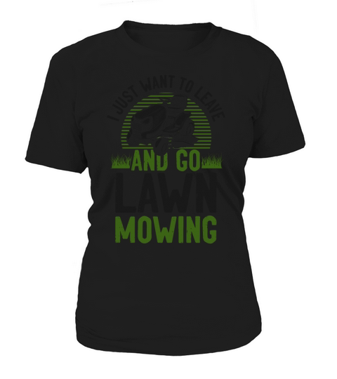 Lawn Mower Mowing Dad Father Women's T-Shirt