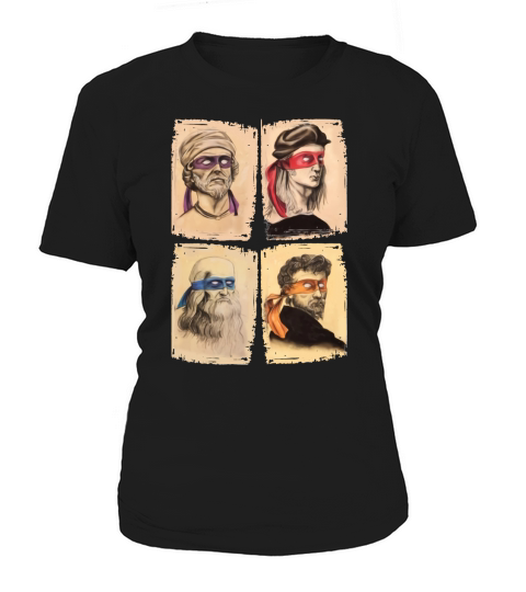 ninja turtles renaissance artists Women's T-Shirt