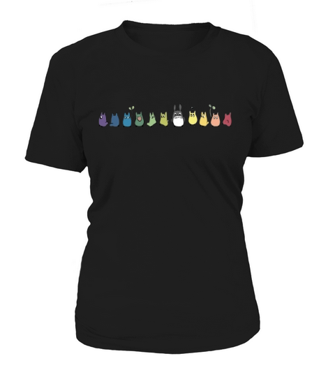 Rainbow Totoro Women's T-Shirt