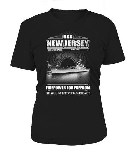 USS New Jersey (BB-62) Women's T-Shirt