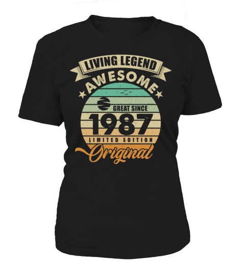Vintaga 1987 Birthday Women's T-Shirt