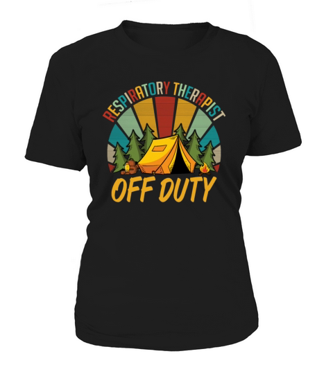 Vintage Style Camper - Respiratory Therapist Women's T-Shirt