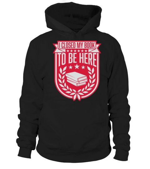 I closed my book Hoodie Unisex