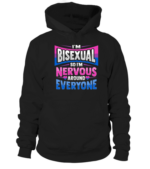 LGBT Queer Design for a Bisexual Hoodie Unisex