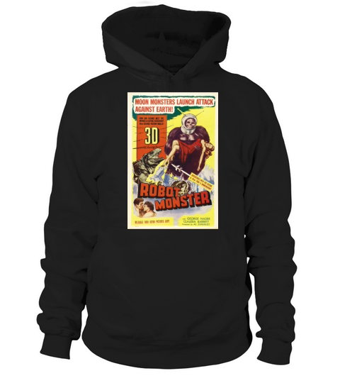 Robot Monster Vintage movie Poster Hoodie Unisex