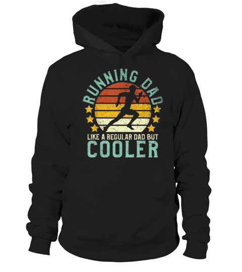 Running Dad Like A Regular Dad But Cooler Vintage shirt Hoodie Unisex