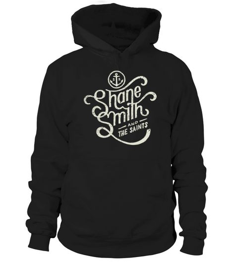 Shane Smith And The Saints Black Cream Crew Hoodie Unisex