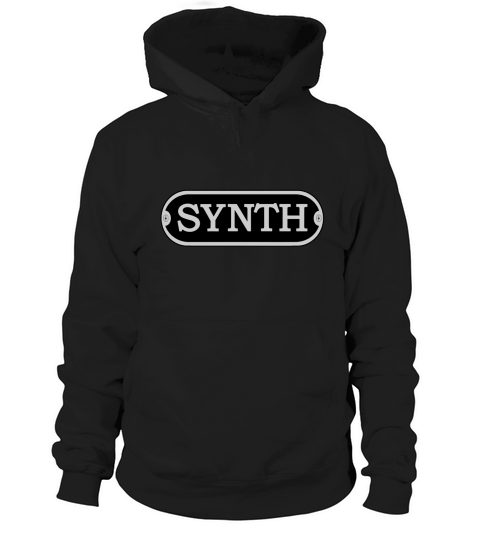 synth silver Hoodie Unisex