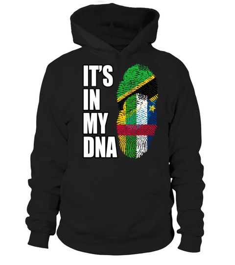 Tanzanian And Central African Vintage Heritage DNA Hoodie Unisex