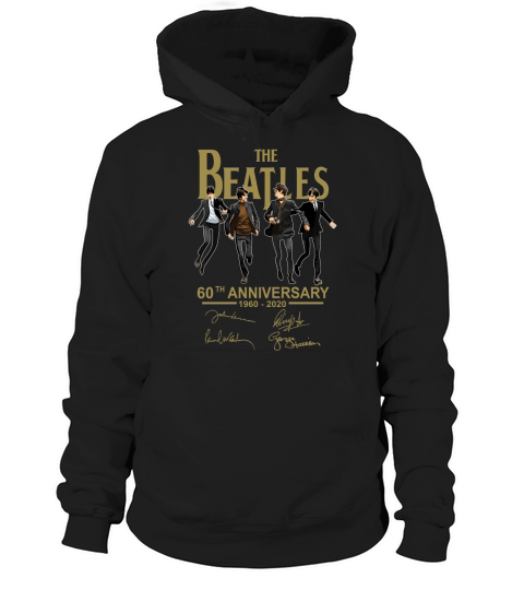 The Beatles 1960 2020 60th anniversary all siganture shirt Hoodie Unisex