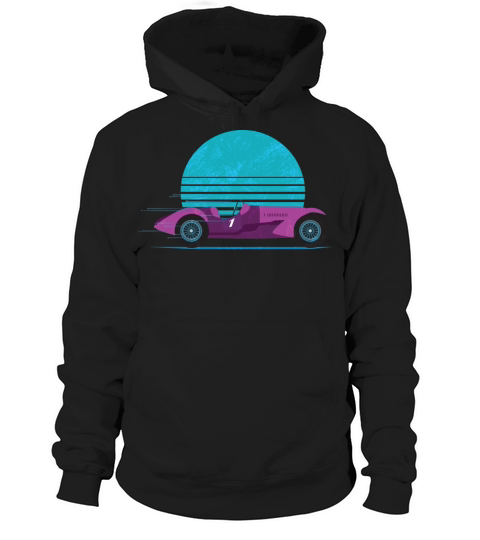 Vintage Racing Car Hoodie Unisex