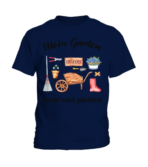 Garden Quote Hobby Gardener Gift Idea Kids T-Shirt