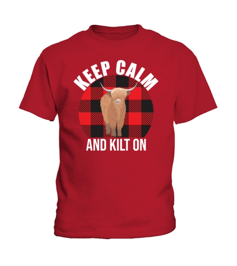 How To Wear The Kilt Design For A Tartan Kilt Guy Kids T-Shirt