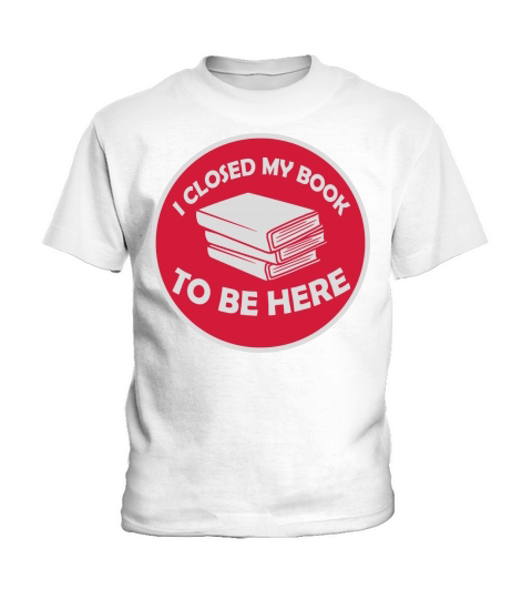 I closed my book Kids T-Shirt
