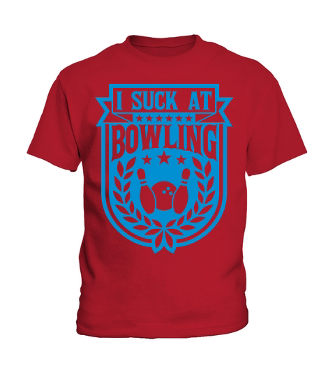 I suck at bowling Kids T-Shirt