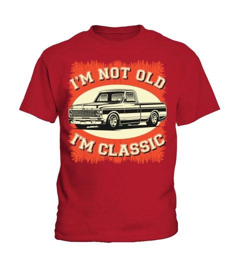 Im Not Old Im Classic Retro Vintage Car Gift Kids T-Shirt