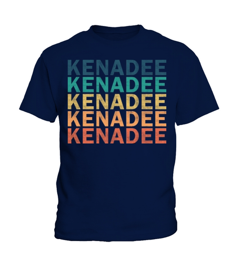 Kenadee Name T Shirt - Kenadee Vintage Retro Name Kids T-Shirt