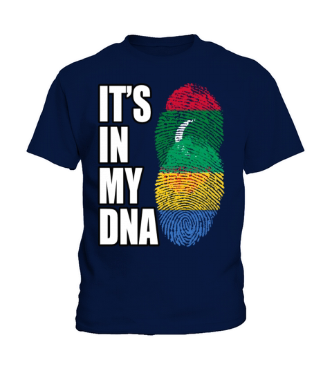 Maldivian And Gabonese Mix Heritage DNA Flag Kids T-Shirt