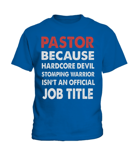 pastor job title shirt christian gift religious t shirt Kids T-Shirt