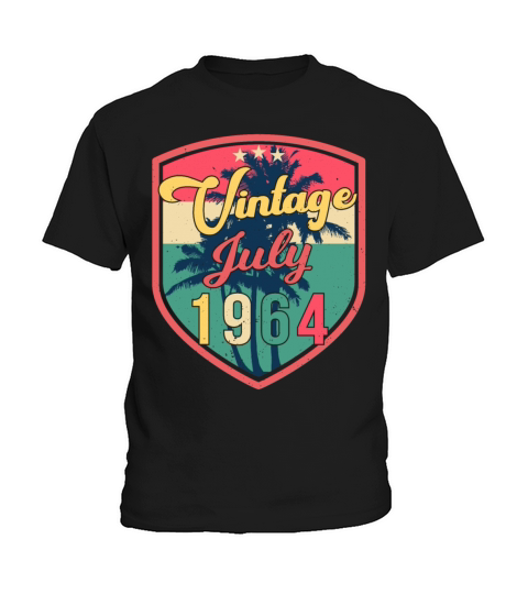 Vintage 1964 July Kids T-Shirt