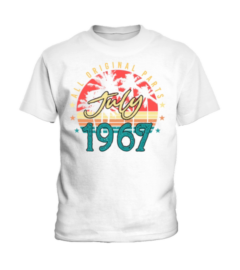 Vintage 1967 July Kids T-Shirt