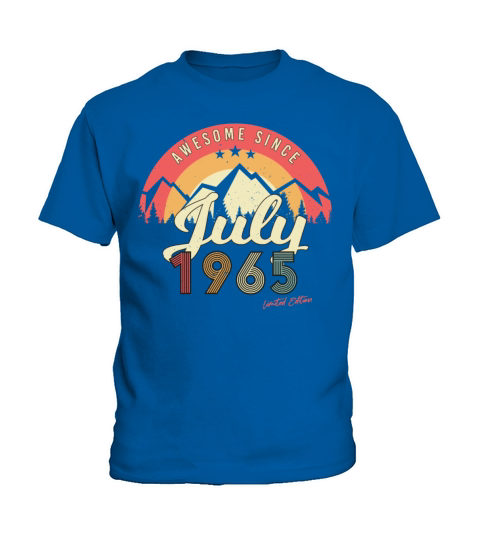 Vintage In July 1965 Kids T-Shirt