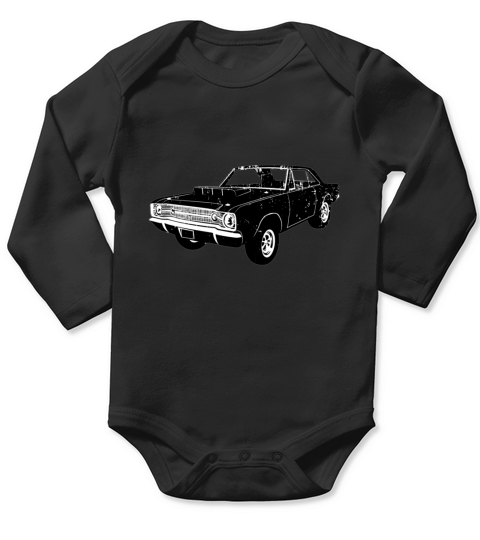 1968 Hurst Hemi Dart Long Sleeve Baby One-Piece
