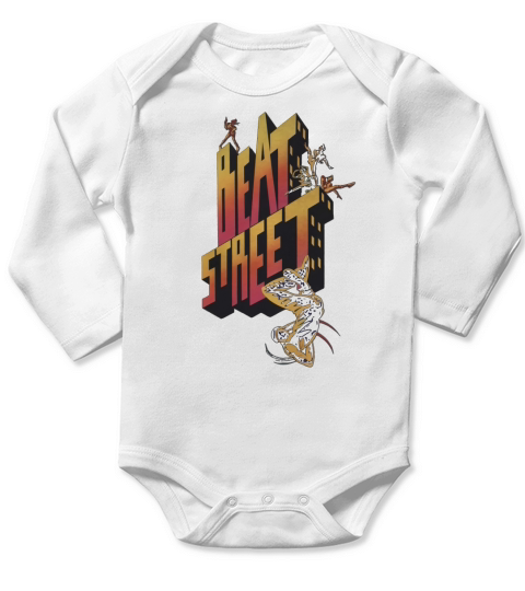 BEAT STREET Shirt - Limited Edition Long Sleeve Baby One-Piece