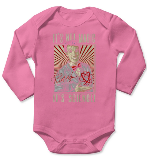Bill Nye Its Science Long Sleeve Baby One-Piece