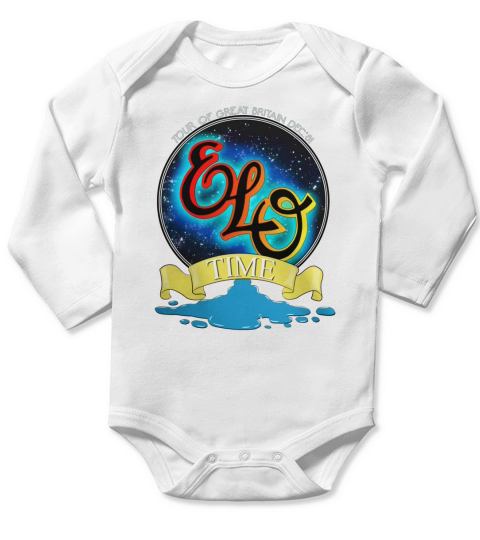 ELO Time Tour 1981 TShirt Long Sleeve Baby One-Piece
