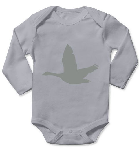 flying goose Long Sleeve Baby One-Piece