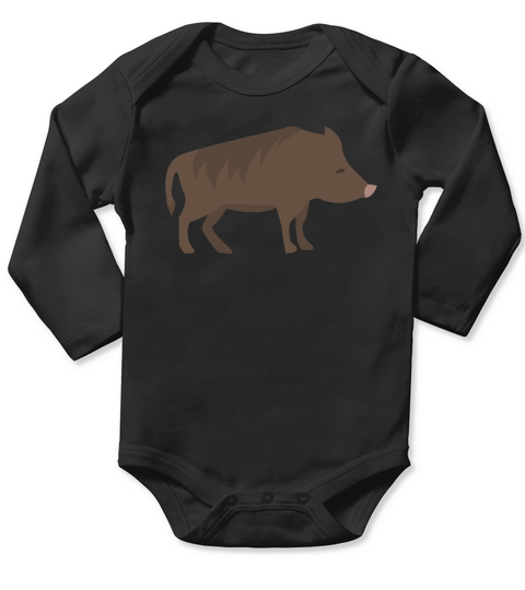 Forest animal(04) Long Sleeve Baby One-Piece