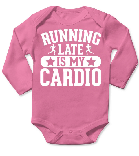 Funny Exercise T Shirt Long Sleeve Baby One-Piece