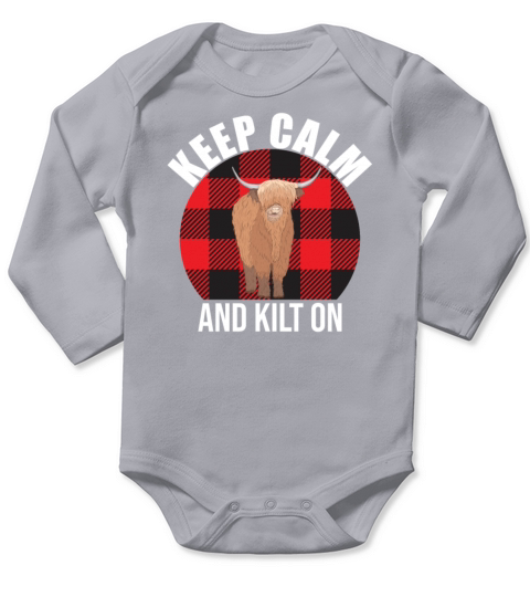 How To Wear The Kilt Design For A Tartan Kilt Guy Long Sleeve Baby One-Piece