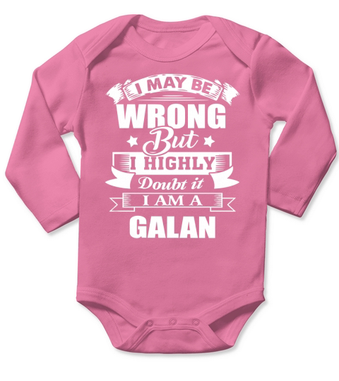 im GALAN, i may be wrong but i highly doubt it. Long Sleeve Baby One-Piece