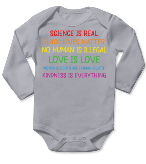 LBGT Flag Gay Pride Human Vintage Rainbow Long Sleeve Baby One-Piece