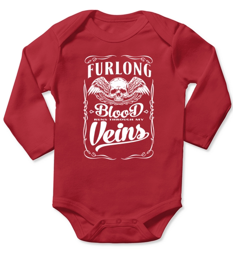 Proud To Be FURLONG Tshirt Long Sleeve Baby One-Piece