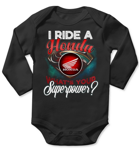 SUPERPOWER HONDA MOTOR Long Sleeve Baby One-Piece