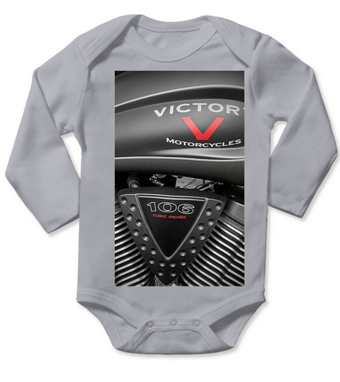 Victory Motorcycle - iPhone 8 Plus Long Sleeve Baby One-Piece