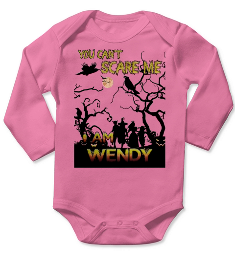 WENDY Halloween Tshirt Long Sleeve Baby One-Piece