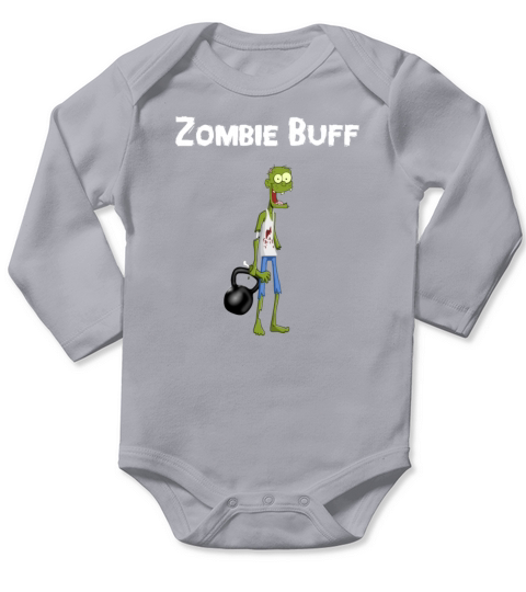 Zombie Buff Fitness Zombie Long Sleeve Baby One-Piece