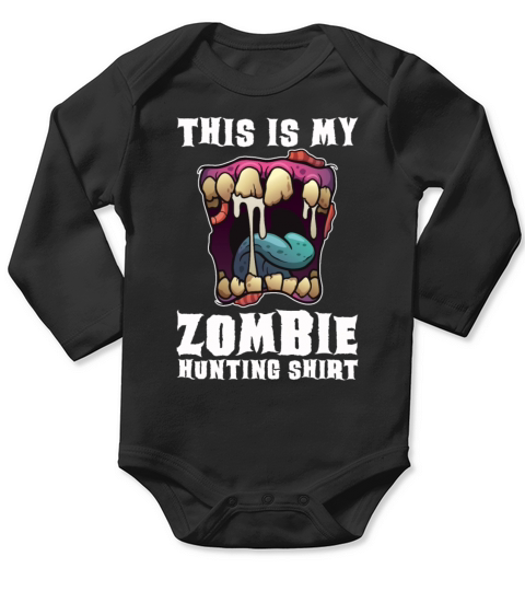 Zombies Long Sleeve Baby One-Piece