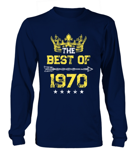 1970 best of birthday Long sleeved Unisex