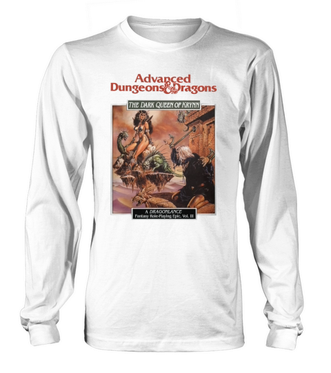 Dungeons n Dragons The Dark Queen of Krynn Long sleeved Unisex
