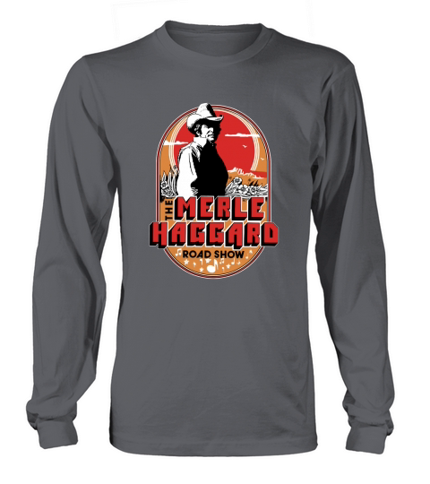 Merle Haggard Long sleeved Unisex