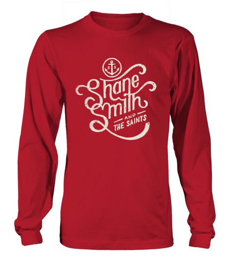 Shane Smith And The Saints Black Cream Crew Long sleeved Unisex