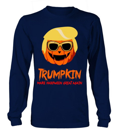 Trumpkin Make Halloween Great again Long sleeved Unisex