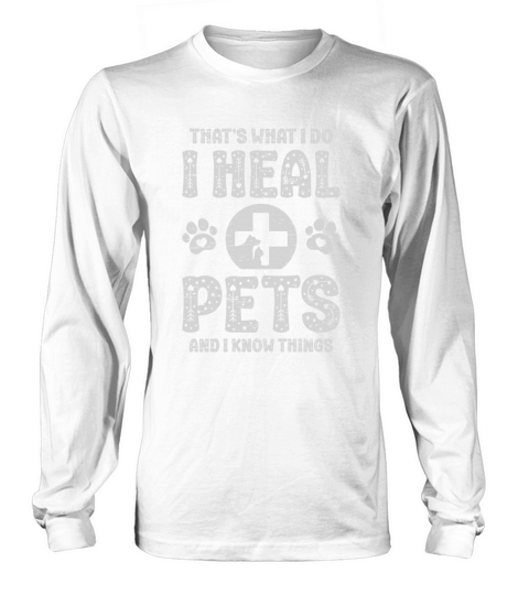 Vet Animal Care Clinic Pet Doctor Long sleeved Unisex