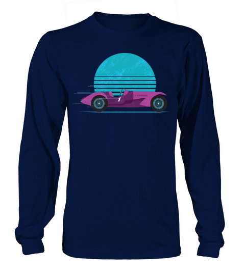 Vintage Racing Car Long sleeved Unisex