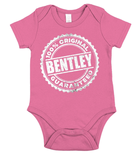 BENTLEY 100 Percent  Original Guaranteed Short Sleeve Baby One-Piece